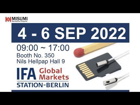 [IFA Global Market @Germany] All mini Camera Devices in MISUMI