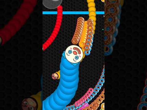 Worms zone io !! Cacing besar superhero Joker || slither snake