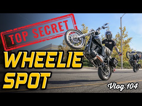 Top Secret Wheelie Spot + Juan's Progress! - VLOG 104