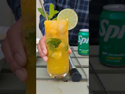 Mango Mojito Mocktail made using Bangladeshi mango 🥭 #shorts #mojito mocktail