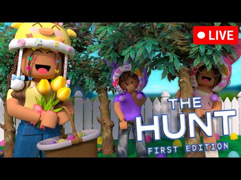 🔴ROBLOX THE HUNT LIVE! **COLLECTING BADGES!**✨💘 #shorts #roblox