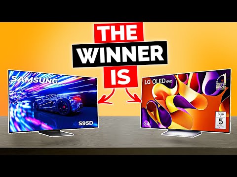 Samsung S95d Vs LG G4 - This Is The Best OLED TV! (This Wasn't An Easy Pick)