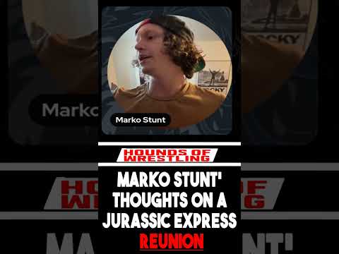 Marko Stunt talking about a Jurassic Express Reunion