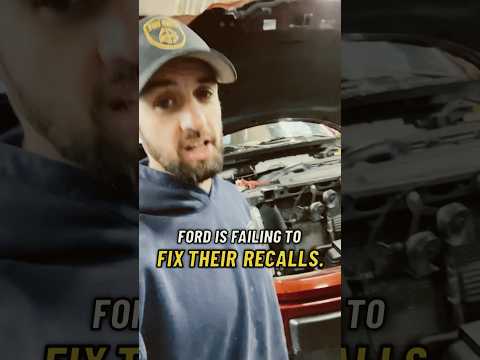 Ford dealership rejects recall repair. #mechanic #automobile #ford #shorts