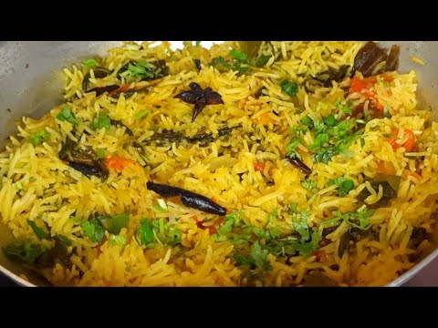 Gongura Pulao-How To Make Gongura Pulao InTelugu-ఘాటైన టేస్టీ పులావ్ రైస్