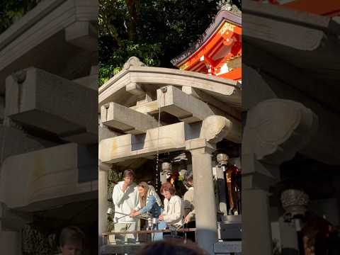 Kiyomizu-dera Temple in Kyoto, Japan, is named after the pure waters of Otowa Waterfall.