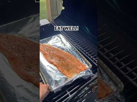 Salmon on the grill! #food #diy #grilling #salmon #lunch #goodfood #healthy #fresh