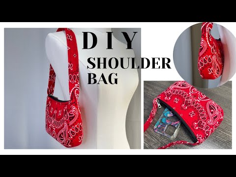 🌟 VERY EASY AND SIMPLE - DIY BAGUETTE SHOULDER BAG ❤️Great Sewing Tips and Tricks @AmyGDIY