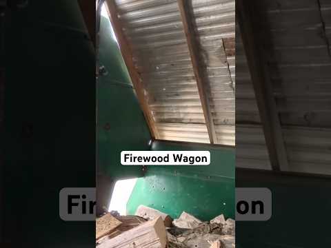 Firewood Wagon from Converted Chopper Box