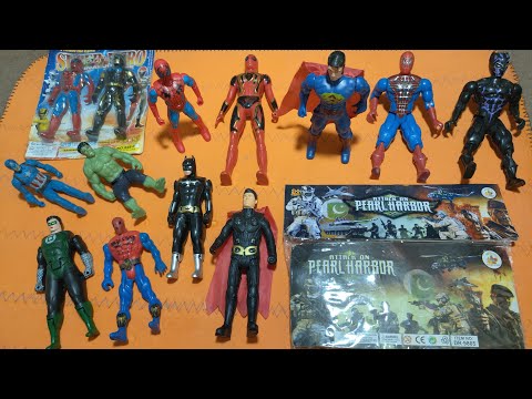 AVENGERS TOYS/Action Figures/Unboxing/Cheap Price/Ironman-Captain America-Hulk-Thor-Spiderman/Toys