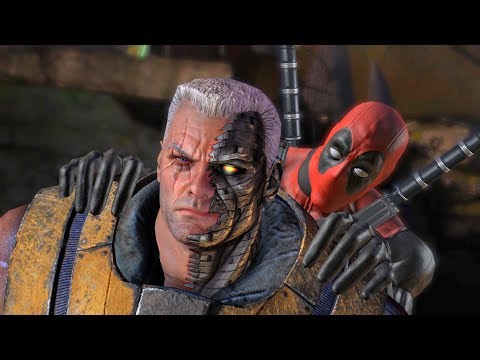 Wade Wilson Meets Cable From the Future (Deadpool Game)