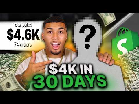 Dropshipping Student Goes From $0-$4,000+ in 30 DAYS (CASE STUDY)