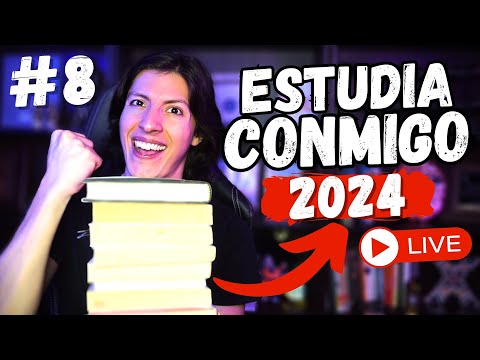 🧠 ESTUDIA CONMIGO 2024 - Parte 8 | Estudia en Vivo con Pablo Lomeli (2 Horas con Música)