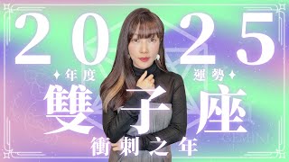 2025 雙子座運勢｜⭐年度事業+感情分析⭐【衝刺】之年｜ 星座運勢命盤 ｜米薩小姐 ｜