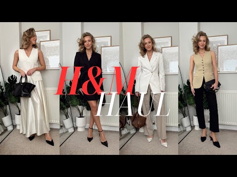 H&M spring try on haul | new in for spring 2024