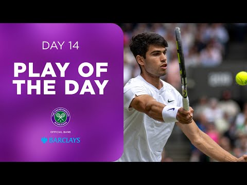 Amazing from Alcaraz! | Play of the Day presented by Barclays