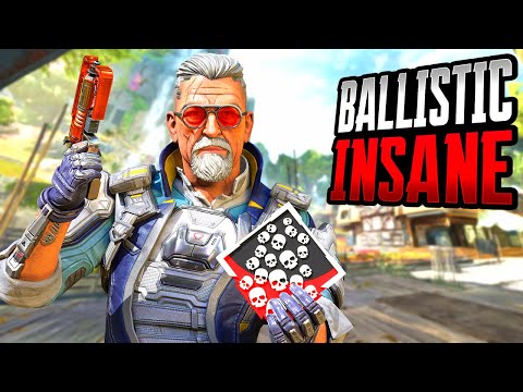 INSANE BALLISTIC 23 KILLS & 5600 DAMAGE (Apex Legends Gameplay)