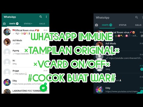 Whatsapp Immune || Tampilan original | Terbaru 2021