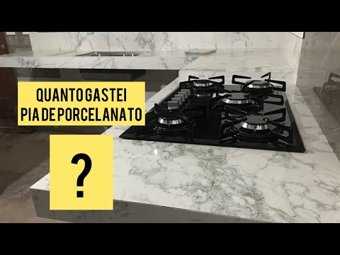 #119-QUANTO GASTEI NA PIA/BANCADA DE PORCELANATO???