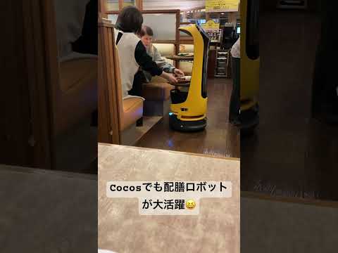 Food delivery robots are also playing an active role at Cocos😆