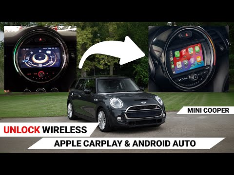 Mini Cooper Wireless Carplay & Android Auto Integration On Original Screen