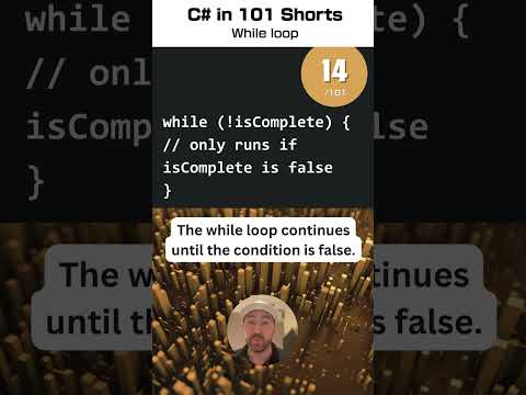 While loop - C# for .NET in 101 Shorts - 14 /101