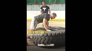 Denis Cyplenkov lifting 400kg Tyre effortlessly 🦾🔥 #deniscyplenkov #armwrestling #shortsvideo