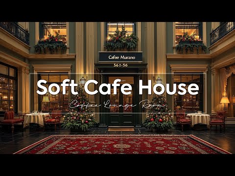 Soft Cafe House ~ Coffee Lounge Room for Unwind with Relaxing Jazz in Winter Days 🍵🪔