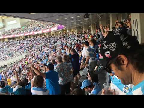 Copa Mundial de Rugby 2019 Inglaterra vs Argentina Argentina partidario antes del partido①