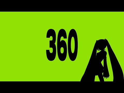 【初音ミク/Hatsune Miku】360 (VSQX + Instrumental)【Vocaloidカバー】