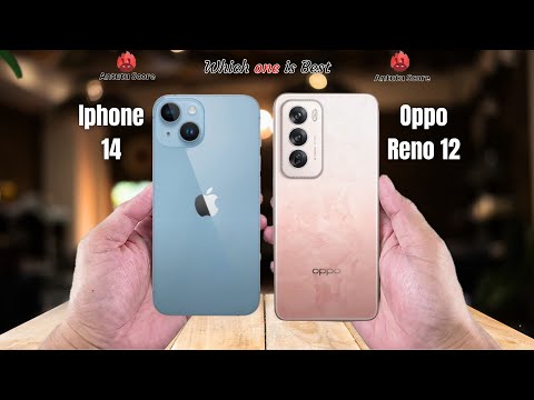 Iphone 14 vs Oppo Reno 12   Full comparison ⚡Which one is Best