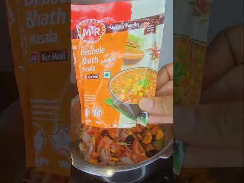 MTR Bisibele Bhath Masala - #tastystorieswithmtr #shorts