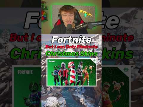 Only Elim Christmas Holiday Skins #fortnite