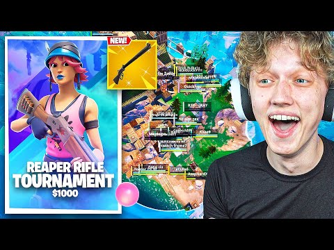 I Hosted a $1000 REPEATER ONLY Tournament In Fortnite!