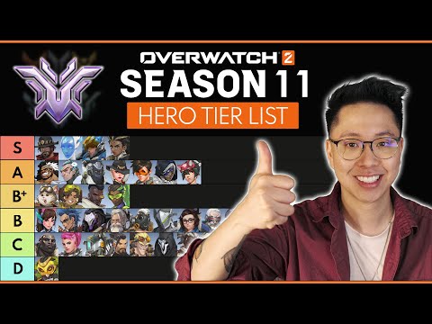 Yeah, Pharah is dominating | Overwatch 2 - SEASON 11 Hero Tier List