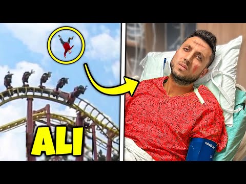 Ali fell off the roller coaster, then.. (The Royalty Family)