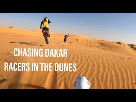 Chasing Dakar Rally racers across the Desert