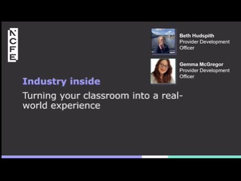 Industry Inside: Turning Your Classroom into a Real-World Experience