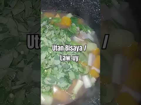 Utan Bisaya/ Law-uy / Boiled vegetables #comfortfood  #food #nutritiousfood #soup