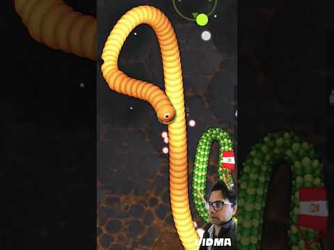 Saal wali gamea!#wormszone #slithersnake #shortsvideo #shortsviral #shortsfeed #androidgame #gaming