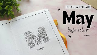 MAY Bullet Journal Setup! ~ Plan With Me ~  2024 Bullet Journal Setup