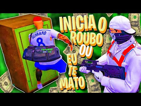 FIZ PLAYERS INICIAR O ROUBO NA LOJINHA E CHAMEI A PM no GTA RP