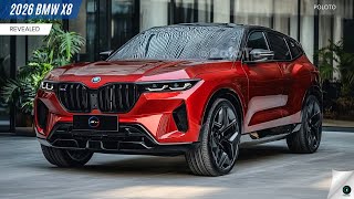 2026 BMW X8 Revealed - has better off-road capabilities and a smoother ride!