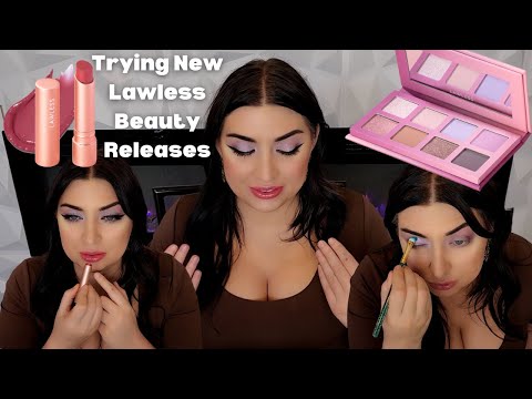 LAWLESS LAVENDER ONE PALETTE + FORGET THE FILLER TINTED LIP BALM NOT SPONSORED/AFFILIATED Review