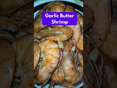 Pinoy Best Food, Almusal | Garlic Butter Shrimp | Filipino Cuisine #foodlovers #ytshorts #shorts