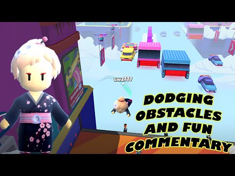 Stumble Guys: Dodging Obstacles And Fun Commentary