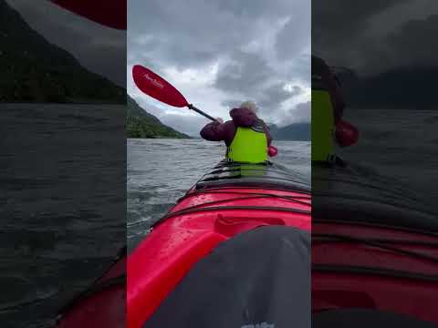 Paddling Down The Fjord #cruise #fjord #norway #kayak #travel