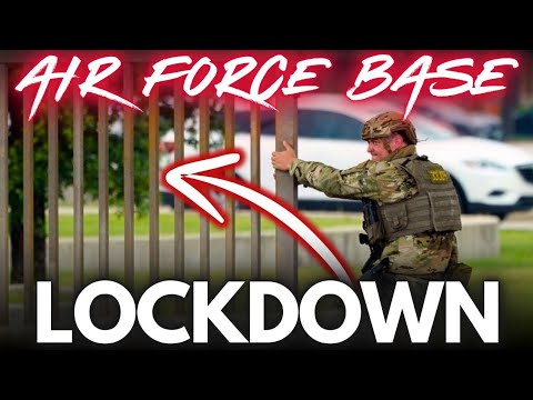 LOCKDOWN!! Air Force Base. DRONES SPOTTED!! Ohio.