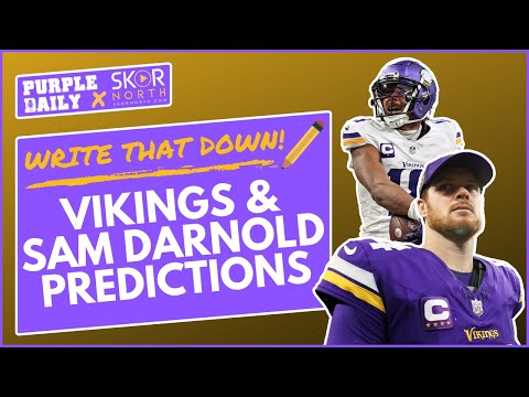 Predictions for Sam Darnold, Minnesota Vikings future!