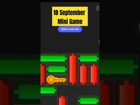 Hamster Kombat today 18 September Mini Game puzzle key || hamster Kombat daily mini game key today